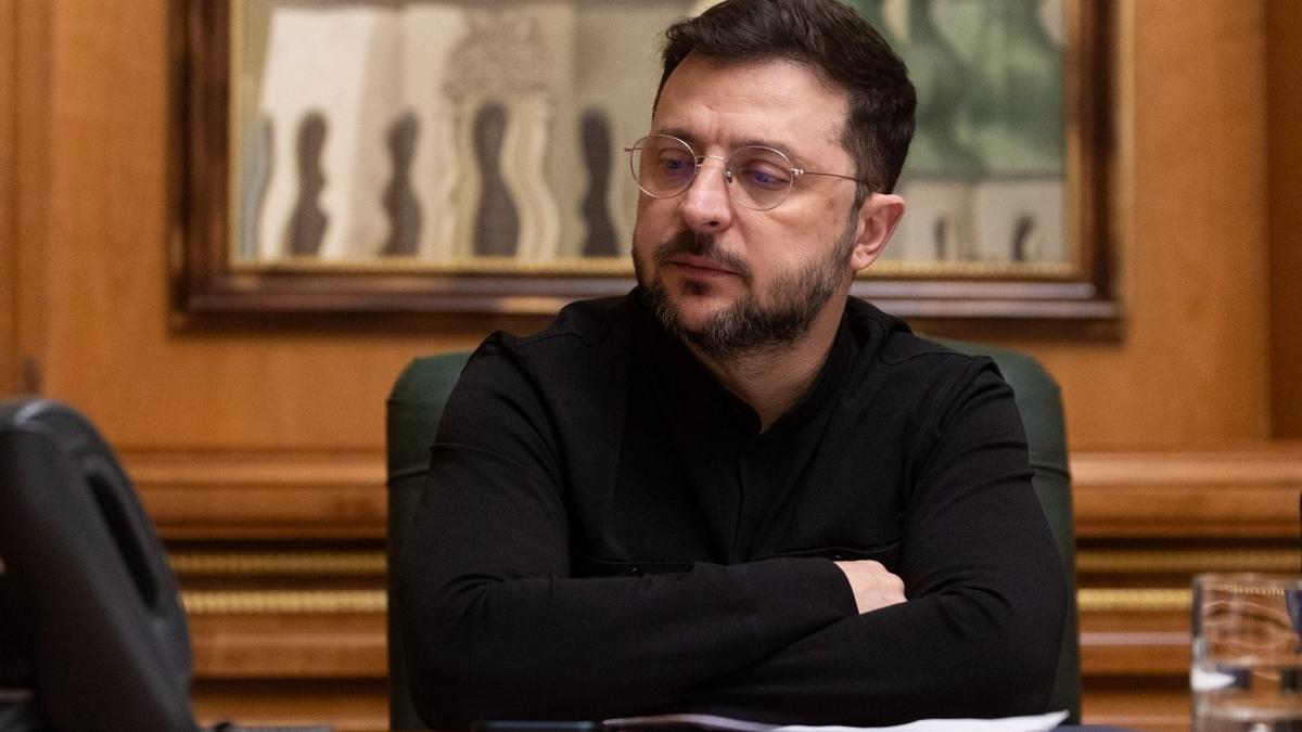 El presidente de Ucrania, Volodímir Zelenski