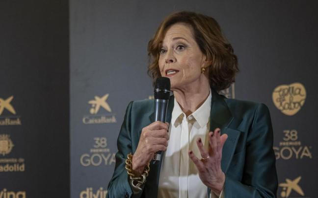 Sigourney Weaver recogerá el Goya Internacional este sábado en Valladolid.