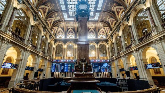 Interior del Palacio de la Bolsa de Madrid