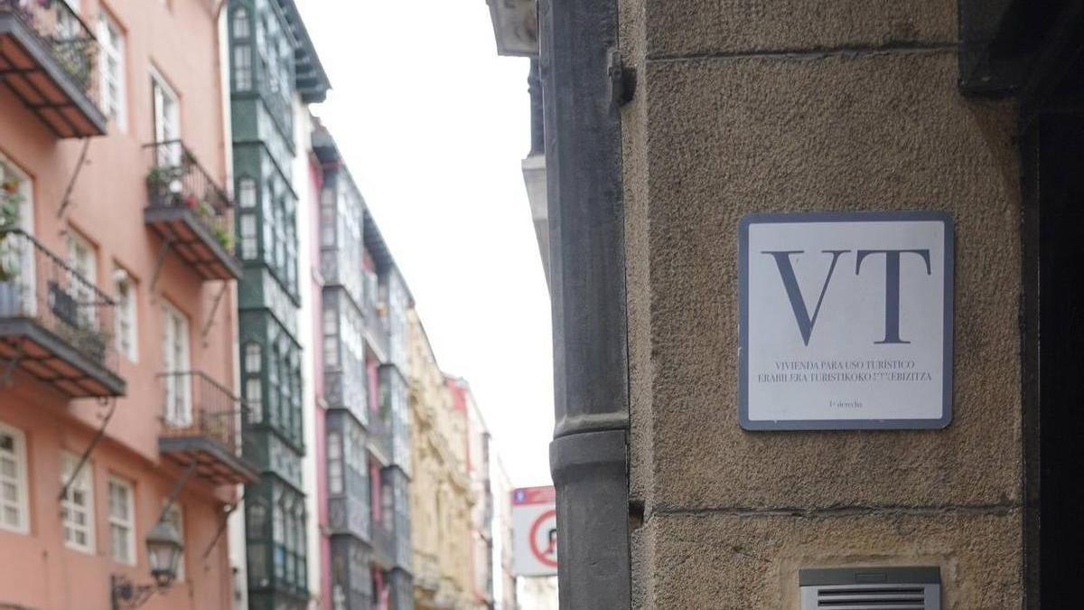 Exterior de un piso turístico.