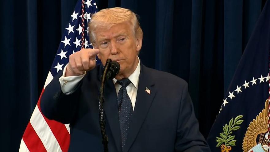 Donald Trump, presidente de Estados Unidos.