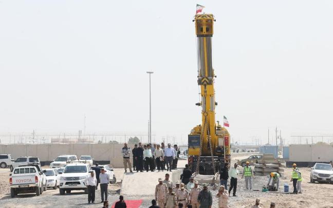 Imagen de archivo del paso fronterizo entre Irak e Irán