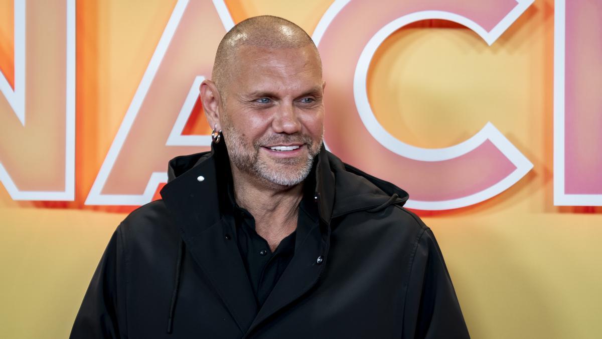 Nacho Vidal posa en el photocall de la serie de Atresplayer Premium 'Nacho'.