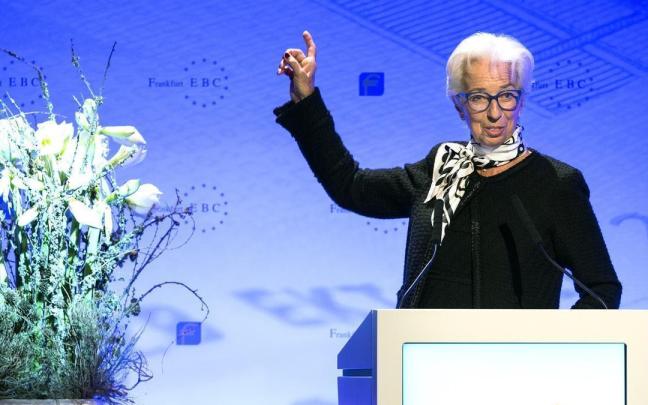 La presidenta del BCE, Christine Lagarde. La presidenta del BCE, Christine Lagarde.
