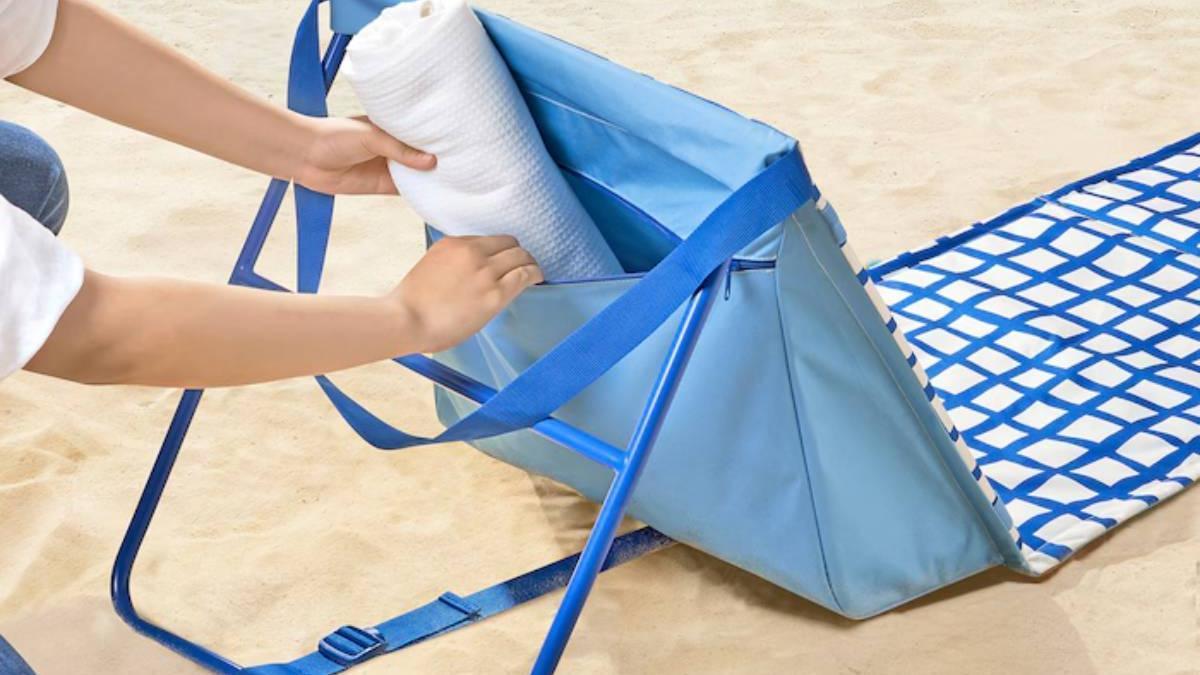 Uno de los aspectos más valorados por quienes ya la han probado es su bolsa de tela con cremallera en la parte trasera, perfecta para guardar objetos personales como el móvil, las llaves o unas gafas de sol.