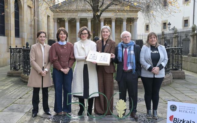 El acto de conmemoración ha tenido lugar en la Casa de Juntas de Gernika