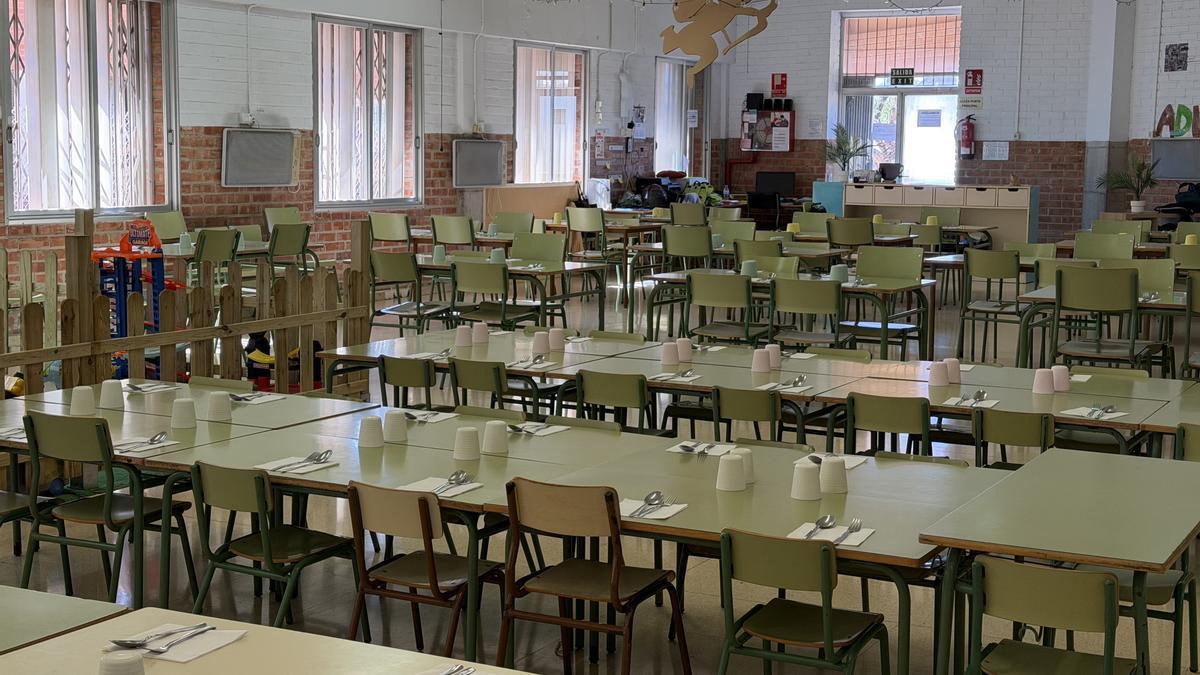 Comedor escolar.