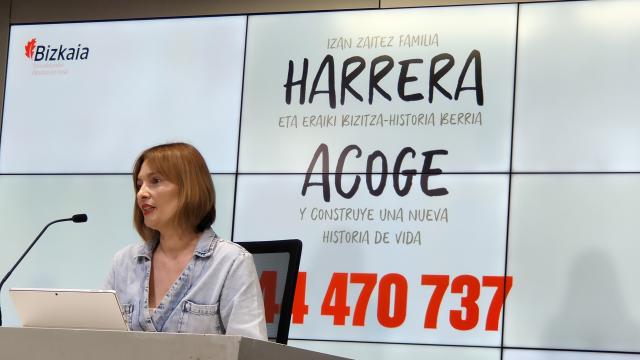 Amaia Antxustegi, diputada foral de Acción Social. BIZKAIA.EUS Amaia Antxustegi, diputada foral de Acción Social. BIZKAIA.EUS