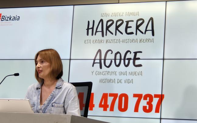 Amaia Antxustegi, diputada foral de Acción Social. BIZKAIA.EUS