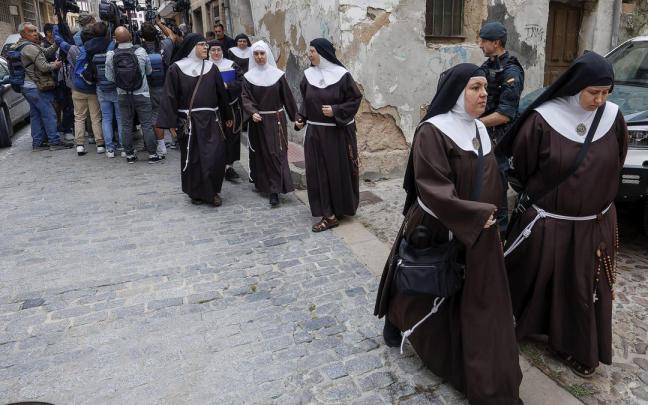 Las exmonjas de Belorado acuden al juicio para un posible desahucio