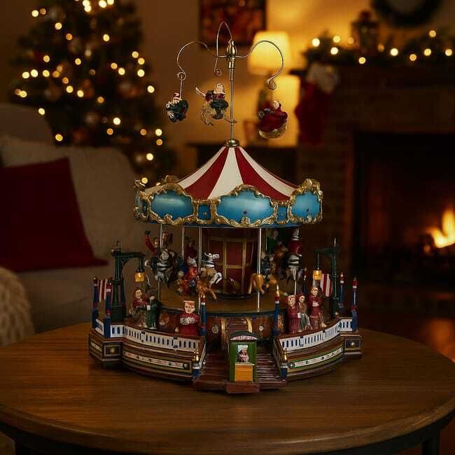 Carrusel de resina de Leroy Merlin