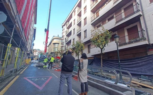 La rampa mecánica de San Juan entra en su tramo definitivo.