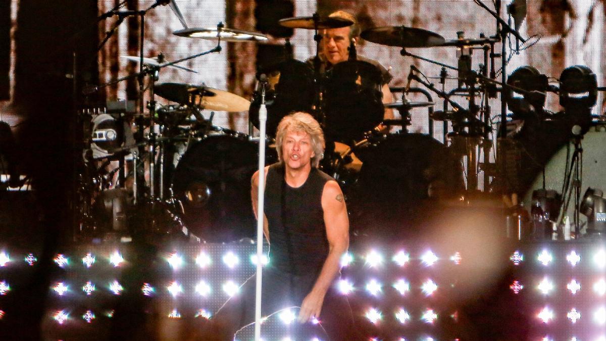 Concierto de Bon Jovi en el estadio Wanda Metropolitano de Madrid