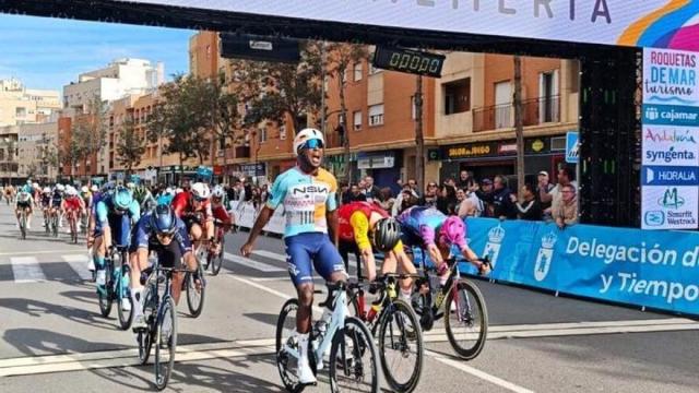 Girmay, vencedor de la Clásica de Almería.