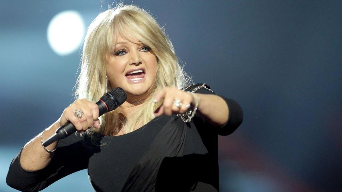 La cantante Bonnie Tyler
