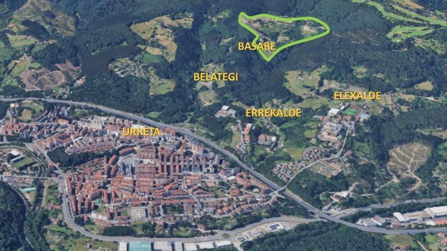 La planta se pretendía instalar en terrenos rurales situados a menos de dos kilómetros de Urreta