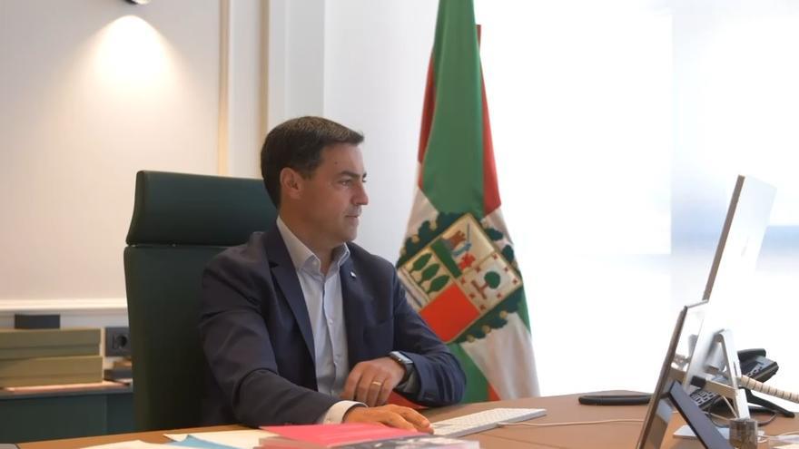 Imanol Pradales hace balance y dibuja las perspectivas de futuro en 'Ongizatean hazi, Herria hazi'