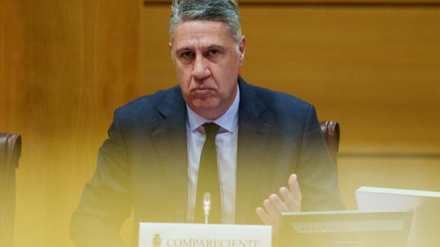 El alcalde de Badalona, Xavier García Albiol, comparece ante la Comisión de Vivienda y Agenda Urbana.