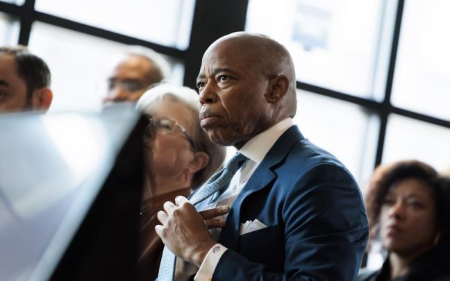 El alcalde de Nueva York, Eric Adams.