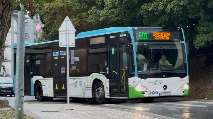 Un servicio de Lurraldebus.