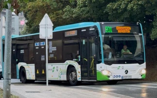 Un servicio de Lurraldebus.
