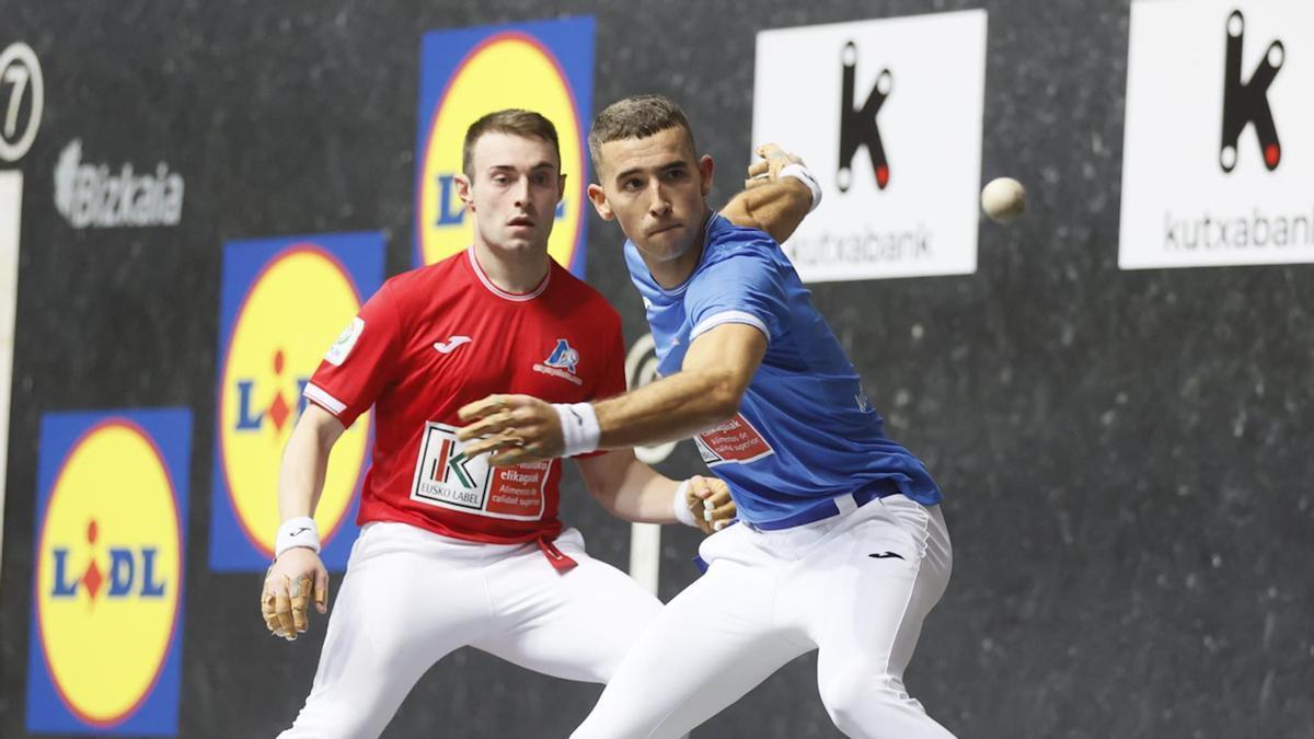 Xabier Rekalde superó a Iker Salaberria en el Cuatro Serie B.