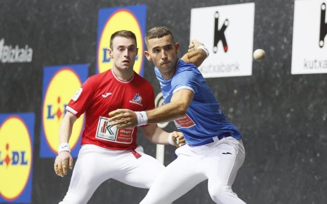 Xabier Rekalde superó a Iker Salaberria en el Cuatro Serie B.