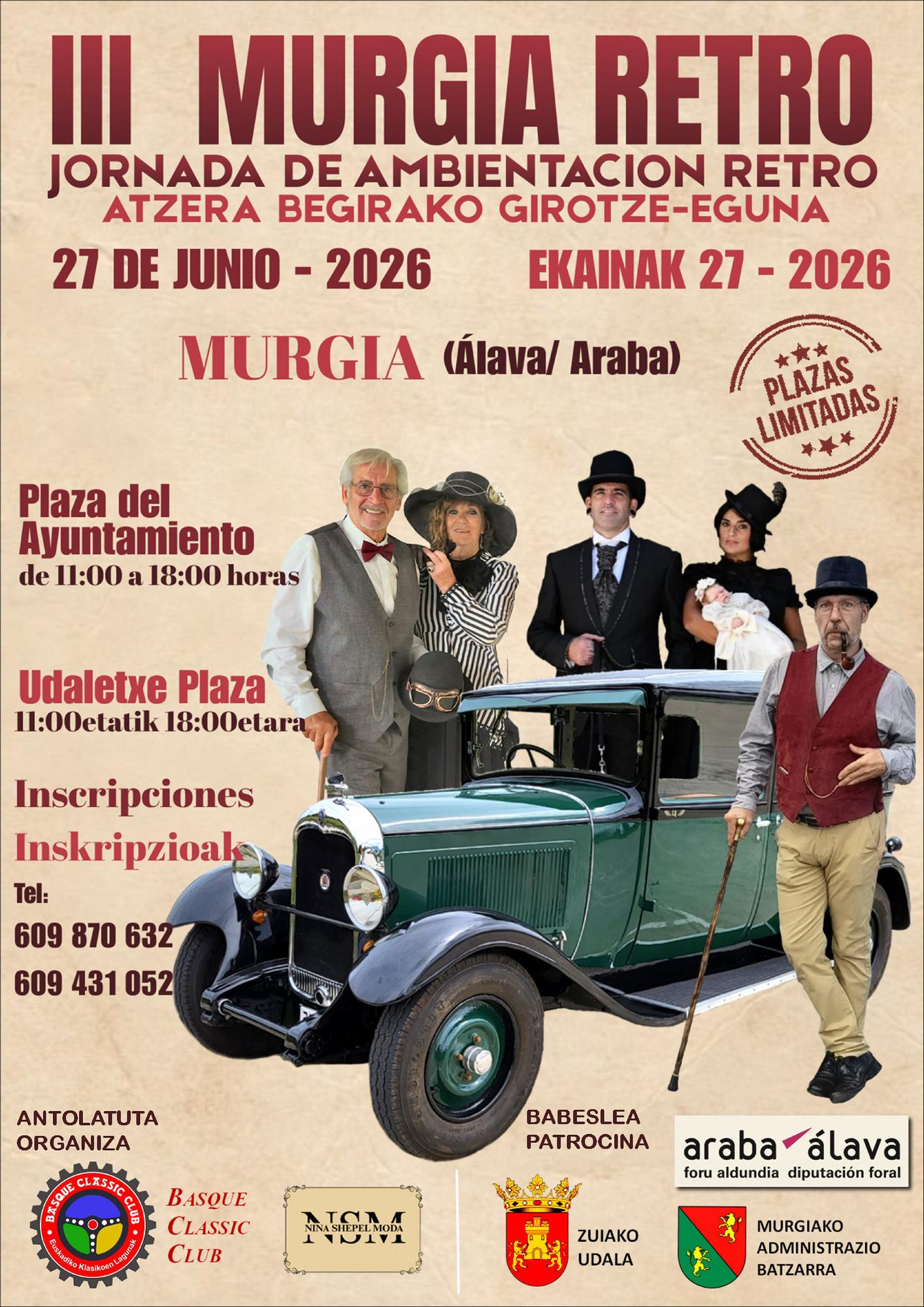 Cartel del III Murgia Retro