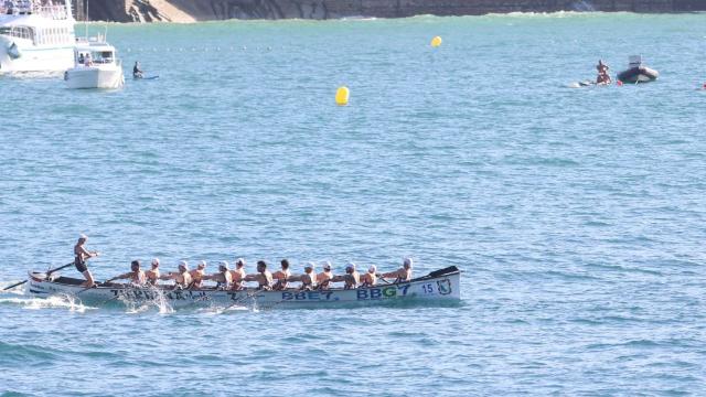 Zierbena en la bandera de La Concha / NG