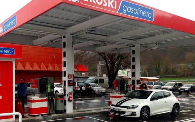 Gasolinera de Eroski.