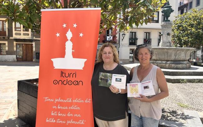 Presentación de Iturri Ondoan, una de las ofertas culturales del mes de julio en Deba.