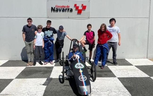El equipo Amurrio Race ha competido este año en el circuito de Navarra