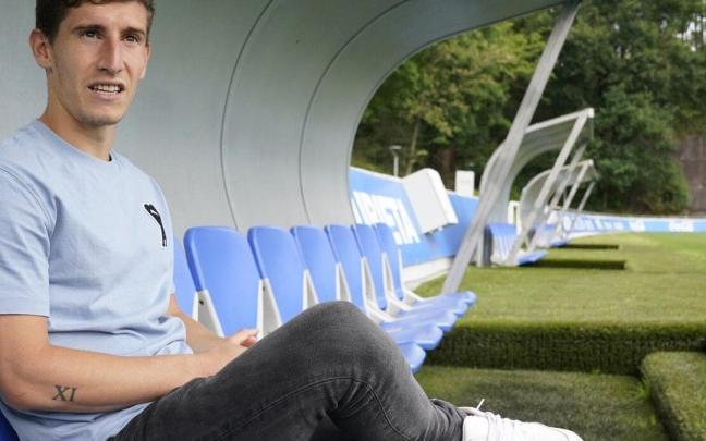 Aihen Muñoz posa para este periódico. / RUBEN PLAZA