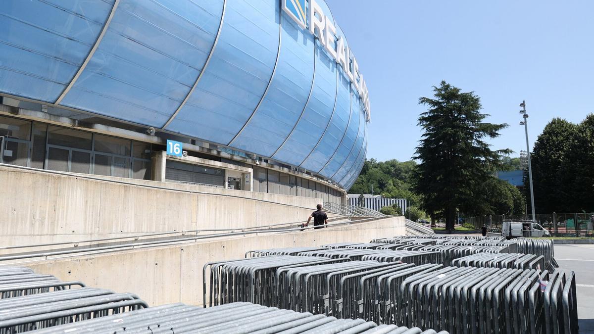 Anoeta se prepara para los conciertos de Bruce Springsteen