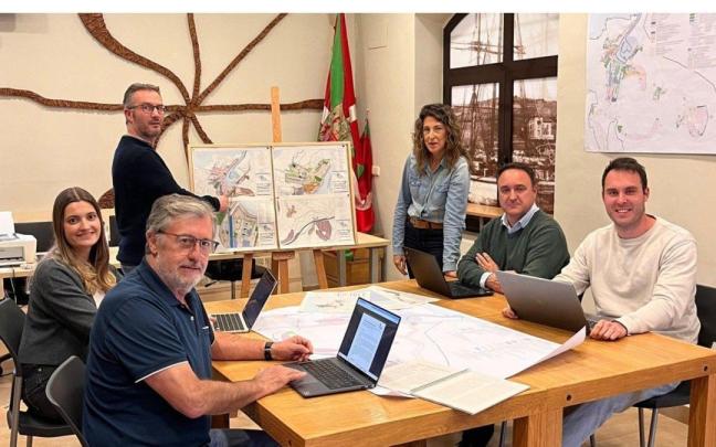 Grupo de EAJ-PNV en Zumaia.