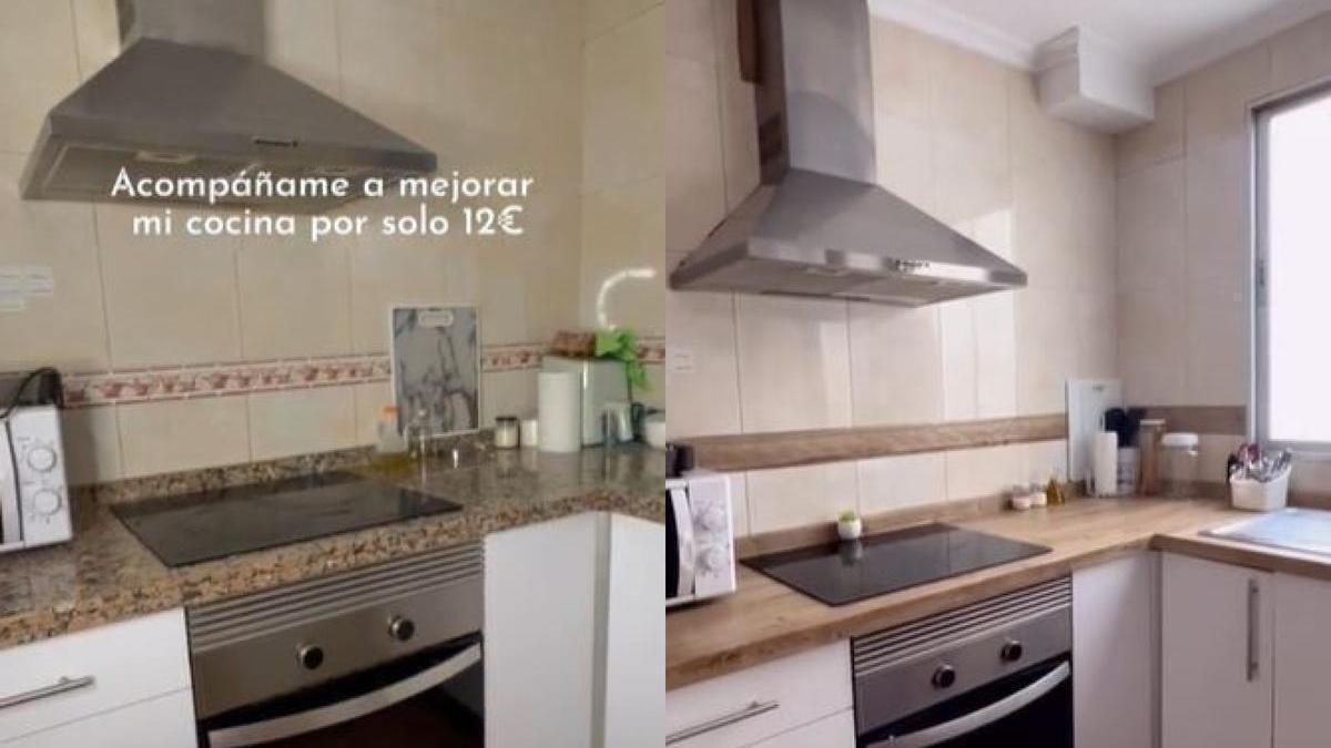 Cómo transformar la cocina por menos de 12 euros sin obras