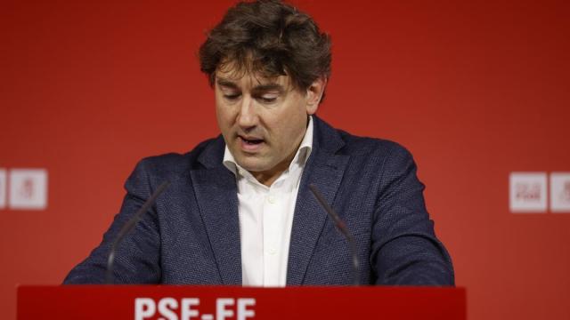 El secretario general de los socialistas vascos, Eneko Andueza.