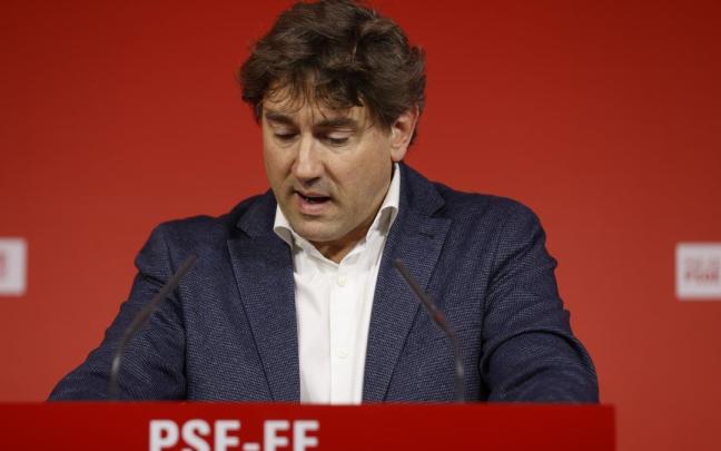 El secretario general de los socialistas vascos, Eneko Andueza.