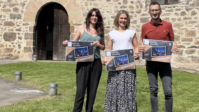 Presentación del programa del ciclo Igartza Musika de Besain para el segundo semestre de 2025 / Udala Presentación del programa del ciclo Igartza Musika de Besain para el segundo semestre de 2025