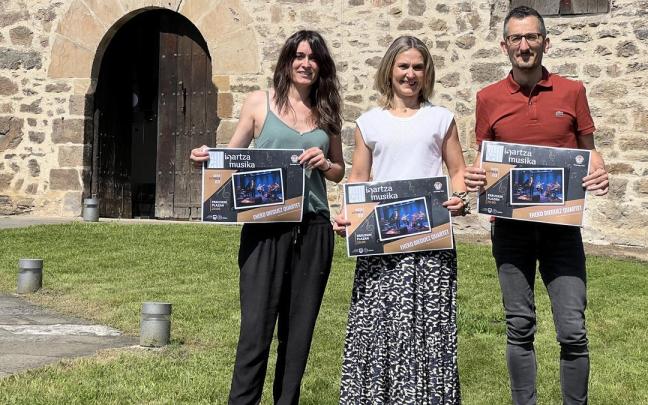 Presentación del programa del ciclo Igartza Musika de Besain para el segundo semestre de 2025