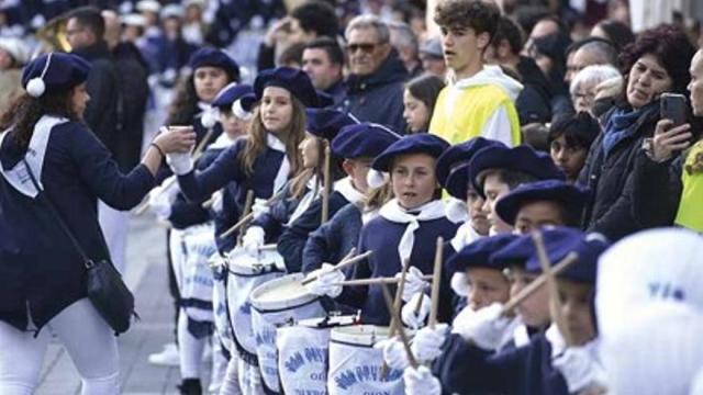 Tamborrada de San Prudencio en Oion