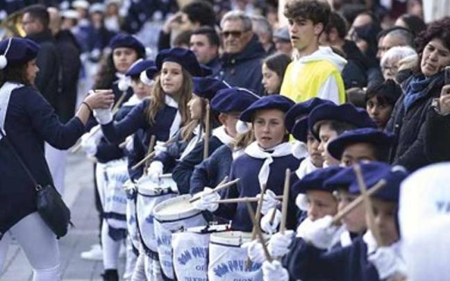 Tamborrada de San Prudencio en Oion