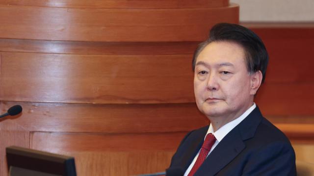 Yoon Suk Yeol durante su comparecencia ante el Tribunal Constitucional