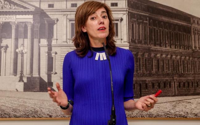 La portavoz parlamentaria de Sumar, Marta Lois. La portavoz parlamentaria de Sumar, Marta Lois.