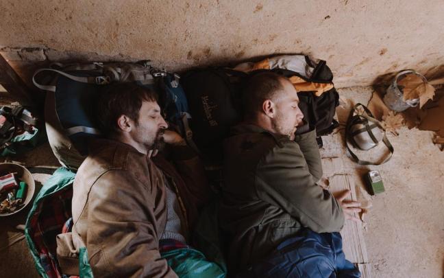 Julián Villagrán (i) y José Manuel Poga (d) dan vida a los protagonistas de la serie.
