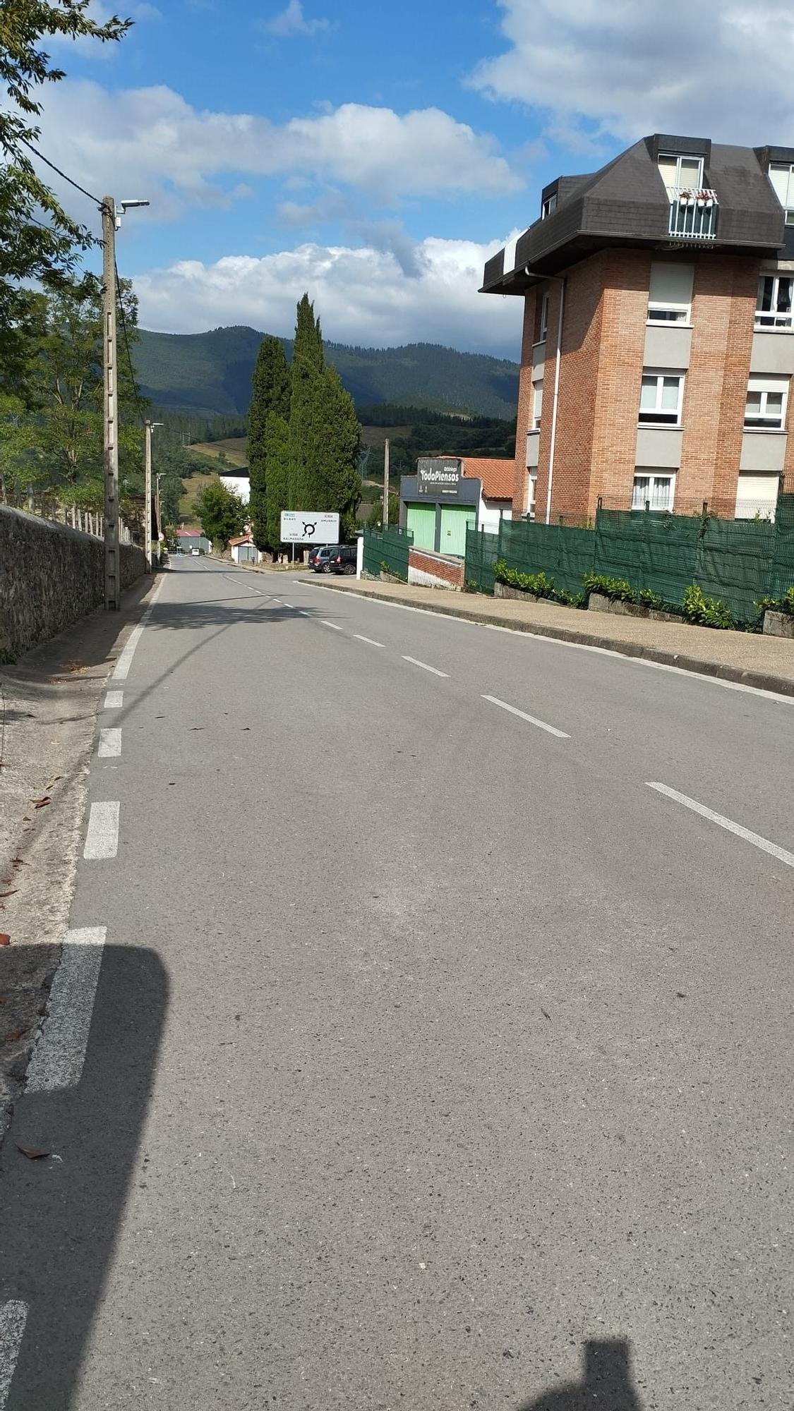 Calle Saratxaguren de Artziniega