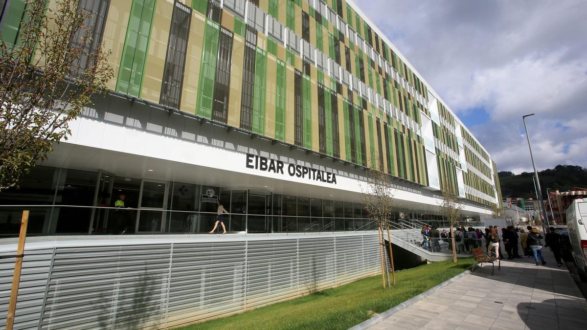 Vista del exterior del Hospital de Eibar, en el que se ubicará el servicio de Densitometría