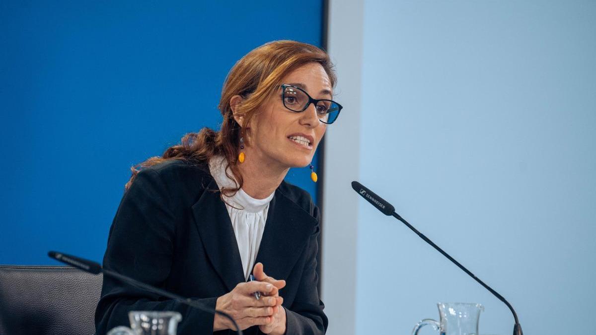 Imagen de archivo de la ministra de Sanidad y líder de Más Madrid, Mónica García.