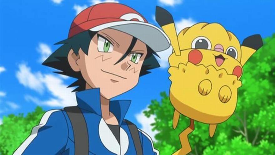 Pikachu y Ash, protagonistas de Pokémon.