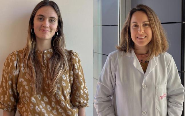 Mireia de la Torre, nutricionista, y Esther Laso, farmacéutica hospitalaria.